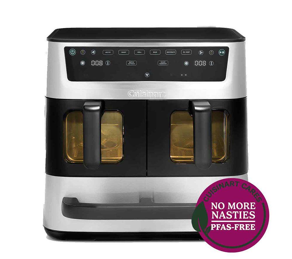 CUISINART ATF13XSSU Freidora de aire y horno TriZone - Acero inoxidable y negro
