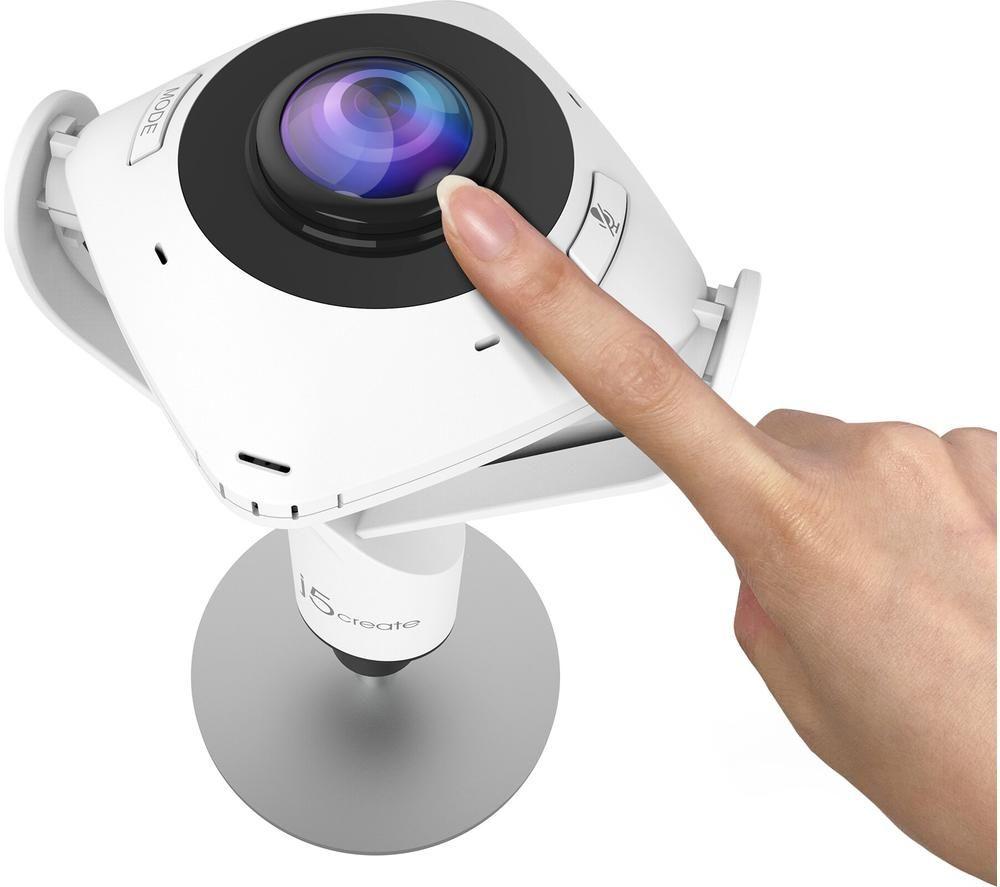 J5CREATE JVCU360-N Full HD 360 Webcam