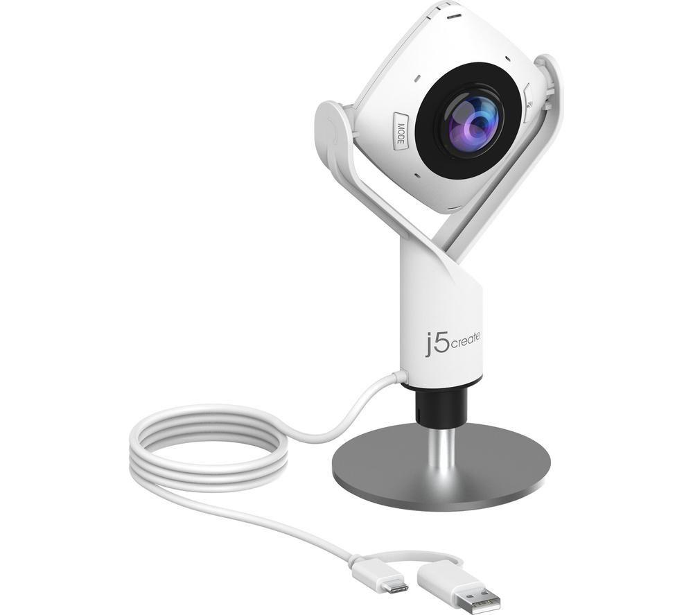 J5CREATE JVCU360-N Full HD 360 Webcam