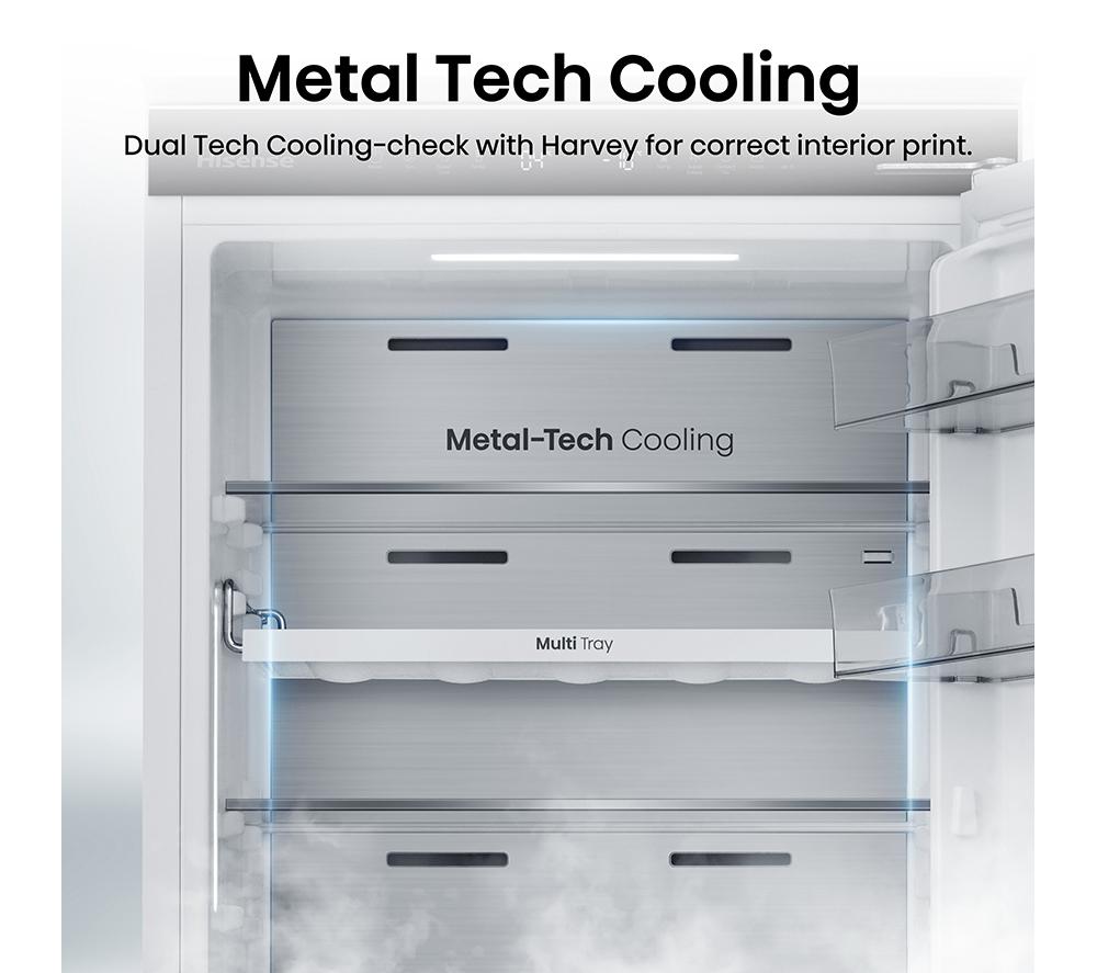 HISENSE RB3B250SAWE Integrierter Smart 70/30 Kühl-Gefrier-Kombination – Festtürtechnik