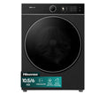 HISENSE KitchenFit 5i Series WD5I1045BBQ WiFi-enabled 10.5 kg Washer Dryer - Black