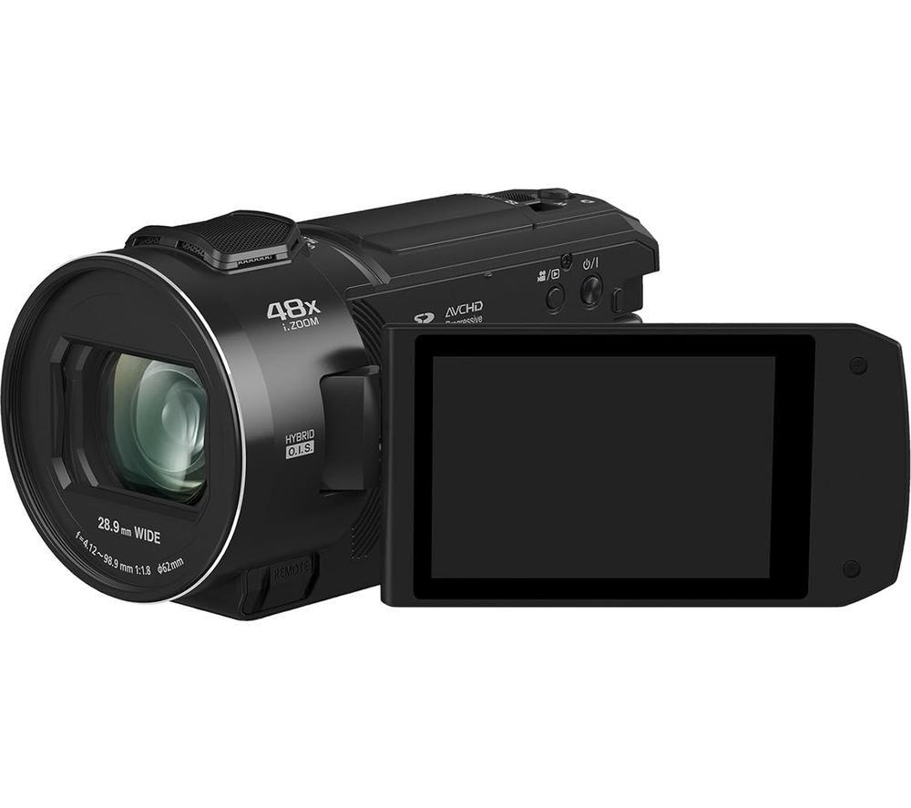 PANASONIC HC-V900 Full HD Camcorder - Black