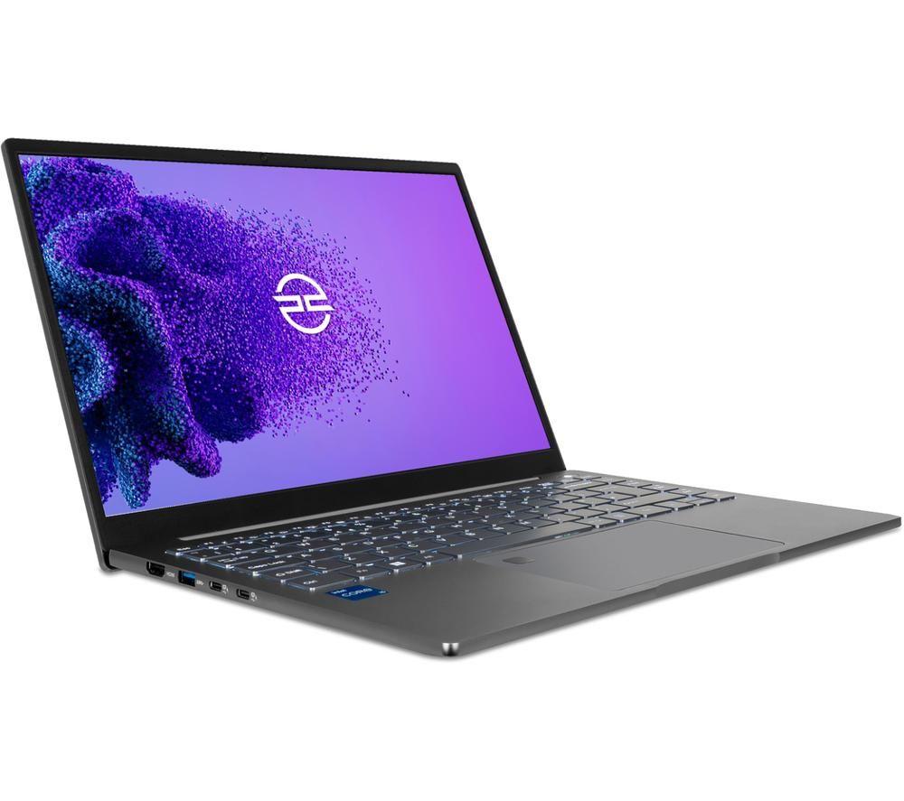 Portátil PCSPECIALIST Initia de 14" - Intel® Core™ i7, 512 GB SSD, gris y negro
