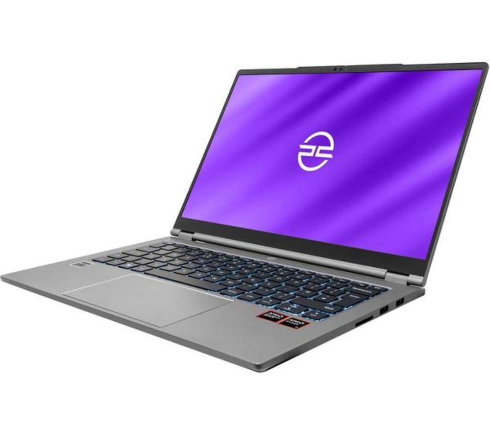 PCSPECIALIST Lafite 14" Laptop - AMD Ryzen AI 7, 1 TB SSD, Grey