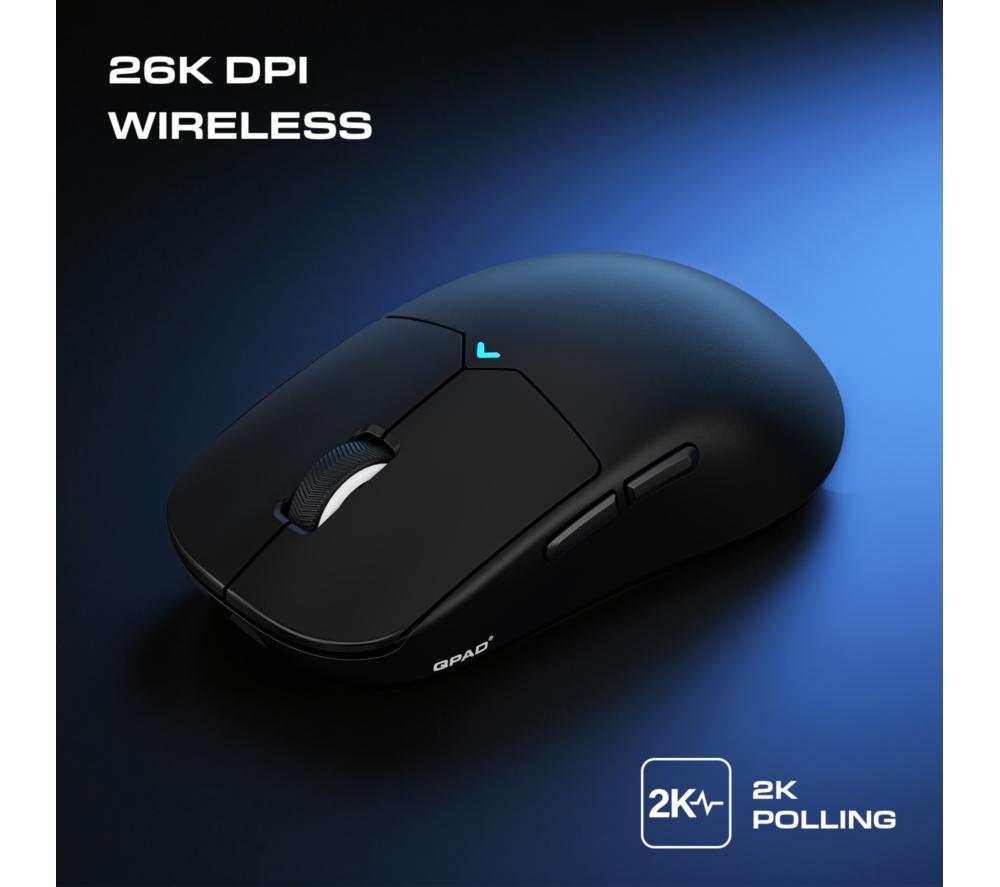 QPAD Mark Model 1 Wireless Optical Gaming Mouse