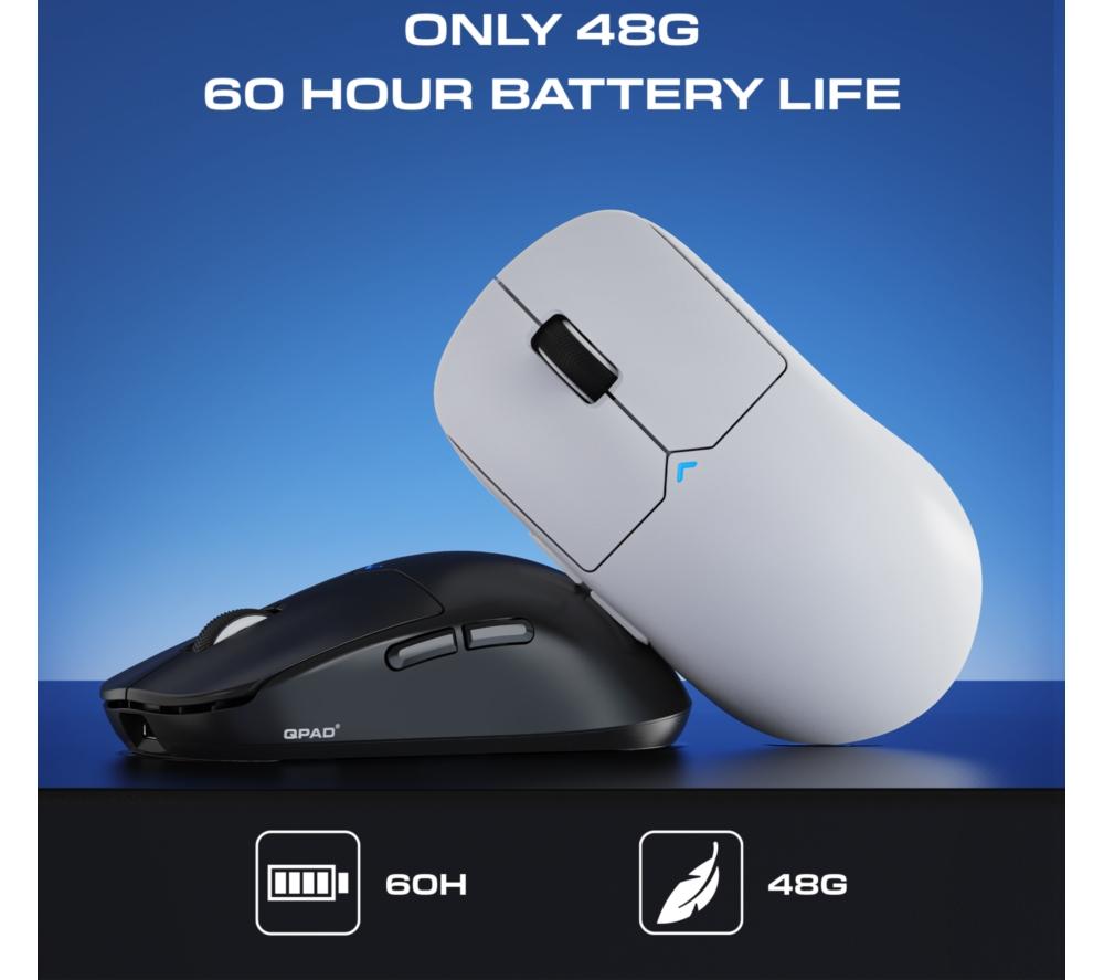 QPAD Mark Model 1 Wireless Optical Gaming Mouse