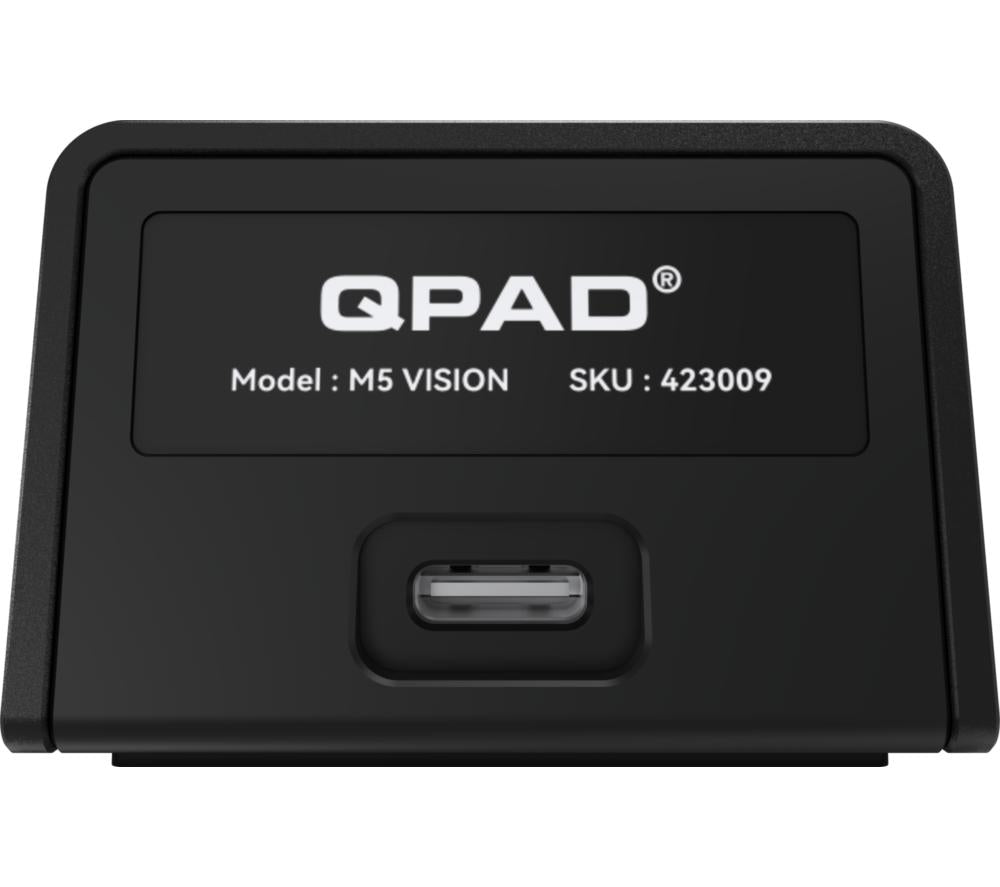 QPAD Mark Model 5 Wireless Optical Gaming Mouse - Black