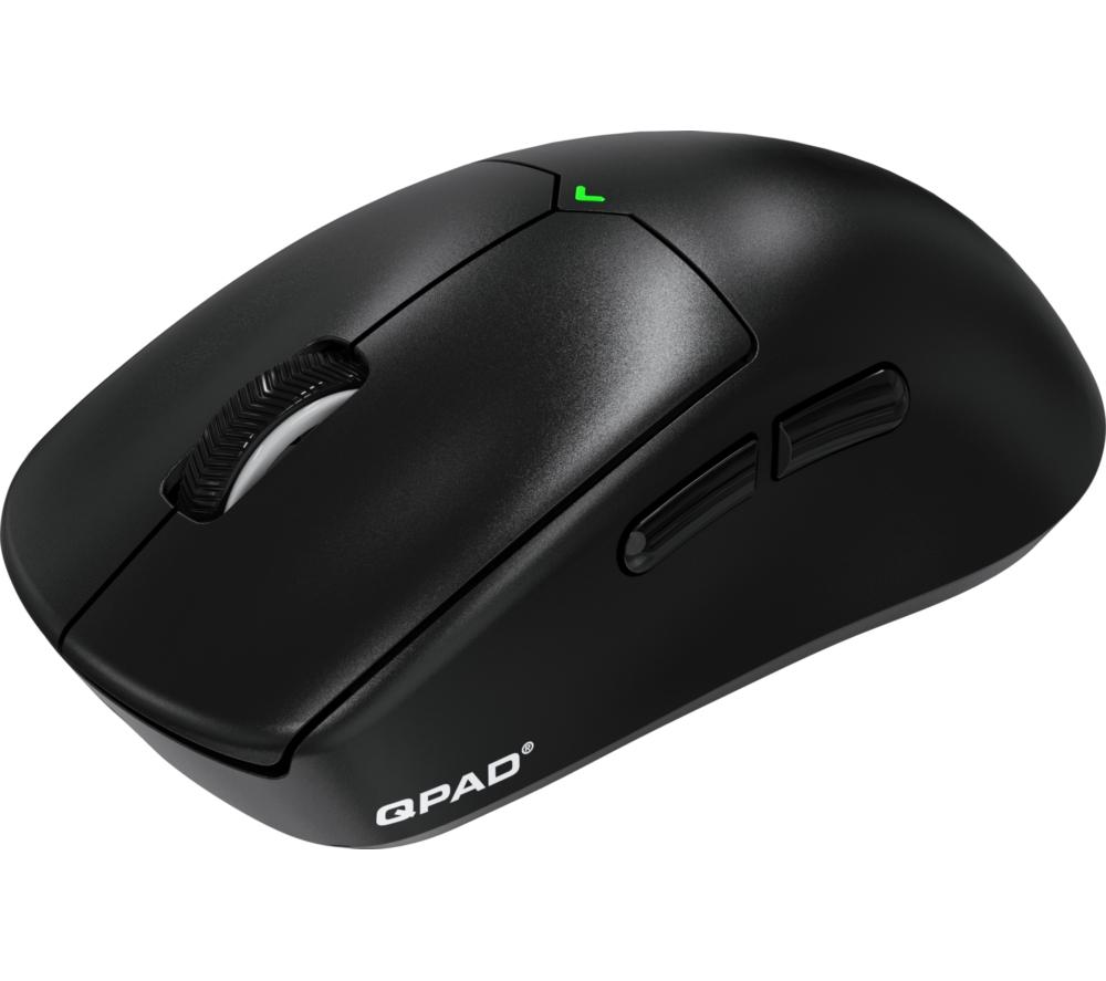 QPAD Mark Model 5 Wireless Optical Gaming Mouse - Black