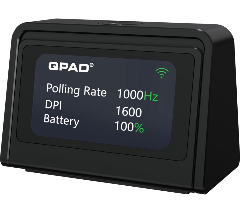 QPAD Mark Model 5 Wireless Optical Gaming Mouse - Black