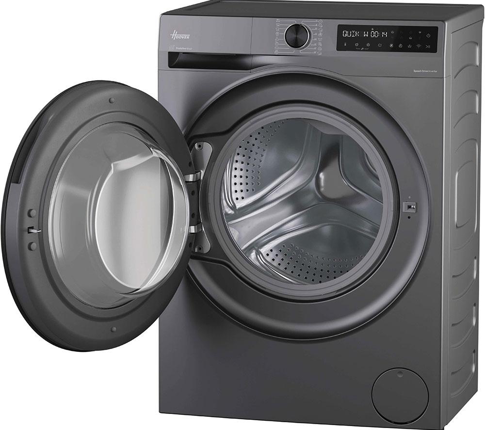 HOOVER Pro Wash Series 5 HBP 410BL8G-80 Lavadora con Wi-Fi, 10 kg, 1400 rpm - Grafito