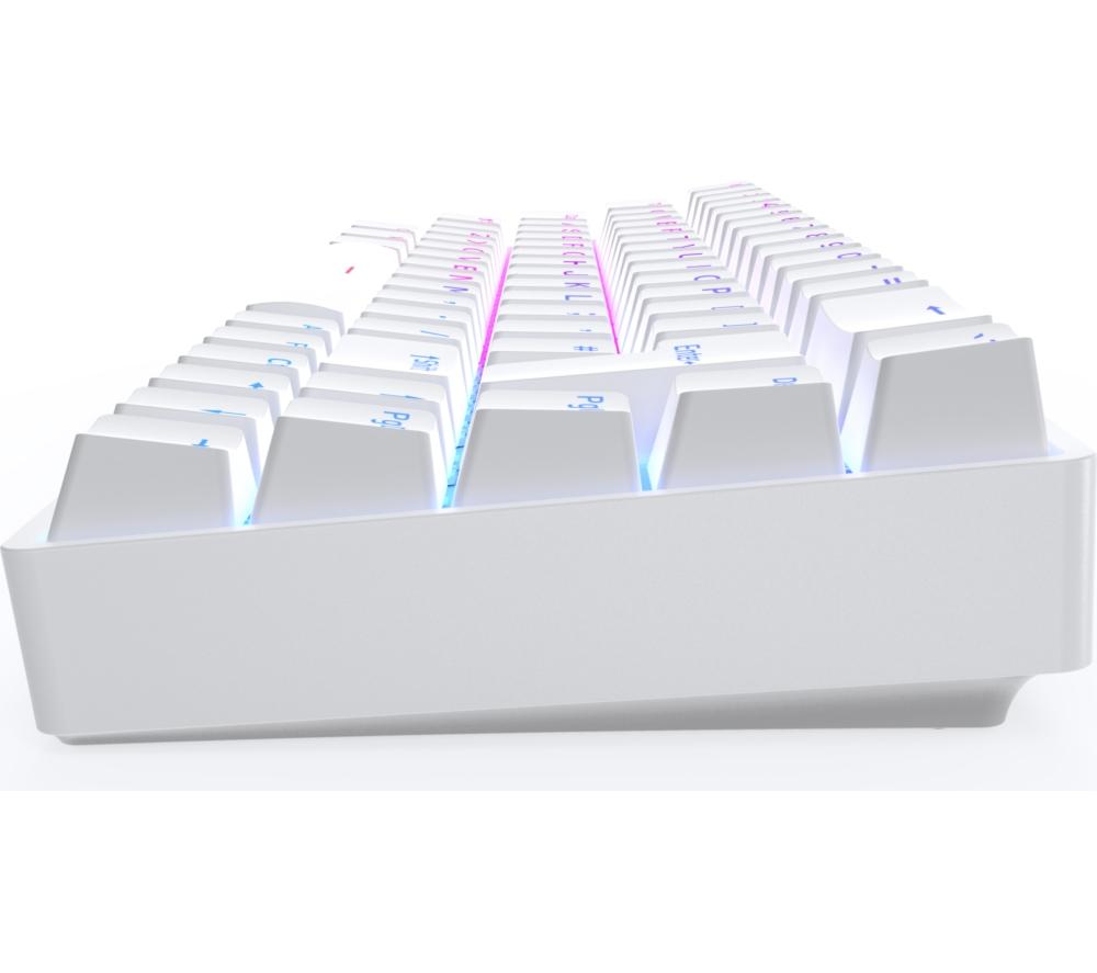 QPAD Flux 65 Magnetische Hall-Effekt Gaming-Tastatur - Weiß
