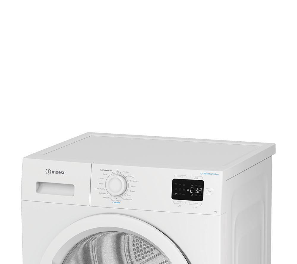 Secadora de bomba de calor INDESIT C YSD 82D WW UK de 8 kg - Blanca