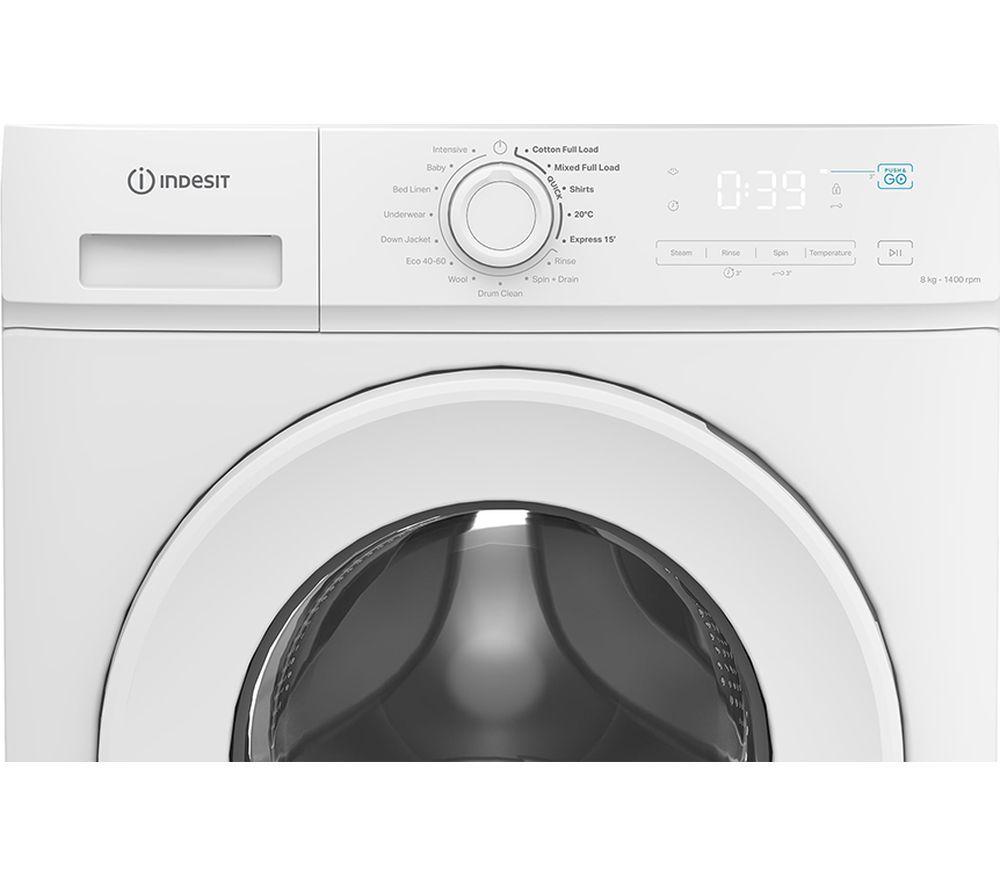 INDESIT My Time IMA 864 UK 8 kg 1400 Spin Washing Machine - White