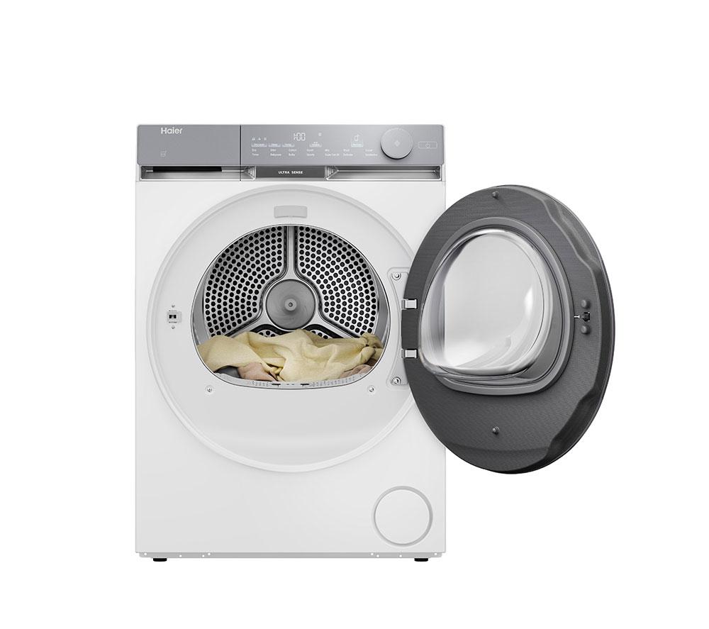 HAIER X Series 9 HD100-CQ387U1 WiFi-enabled 10 kg Heat Pump Tumble Dryer - White