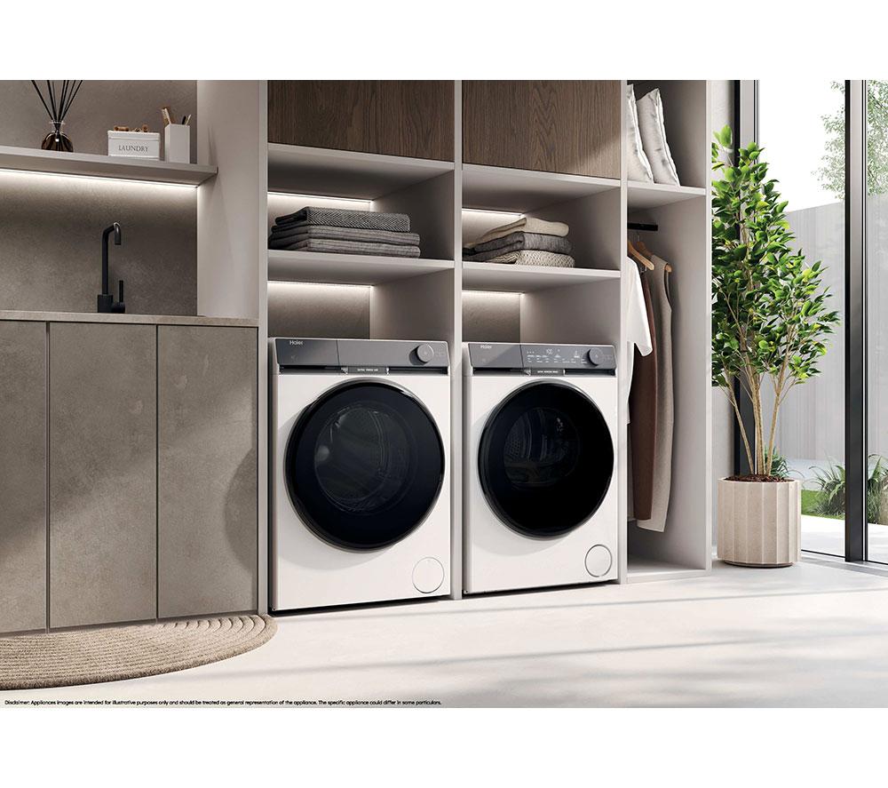 HAIER X Series 9 HD100-CQ387U1 WiFi-enabled 10 kg Heat Pump Tumble Dryer - White
