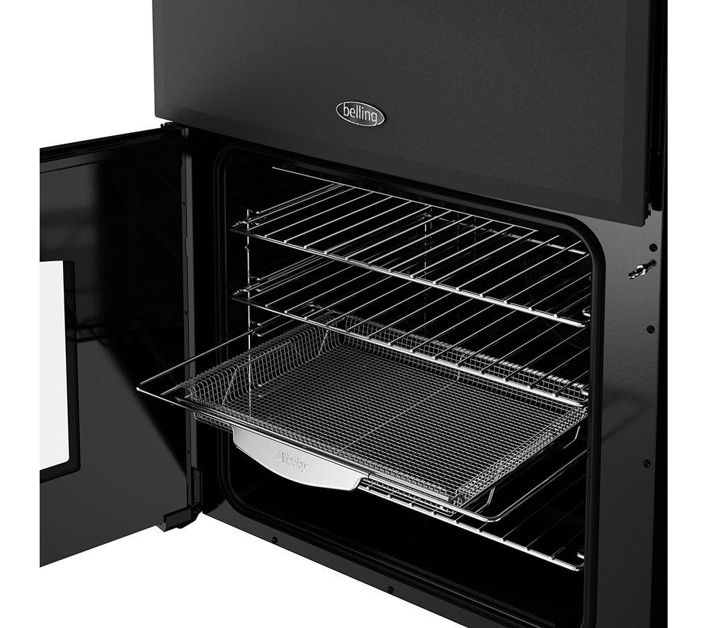 Cocina eléctrica de vitrocerámica BELLING Farmhouse 60E - Antracita y cromo