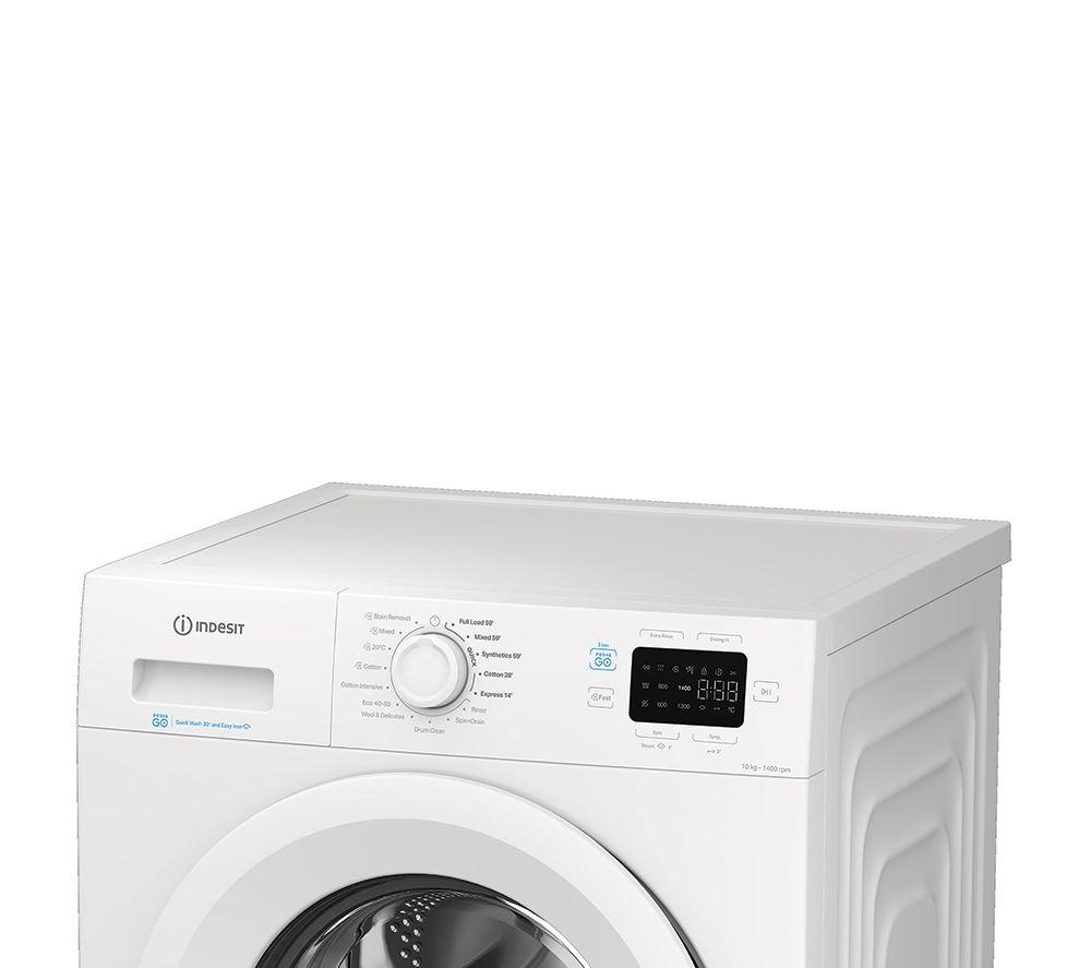 Lavadora INDESIT Push&Go IP 1046 UK 10 kg 1400 rpm - Blanca