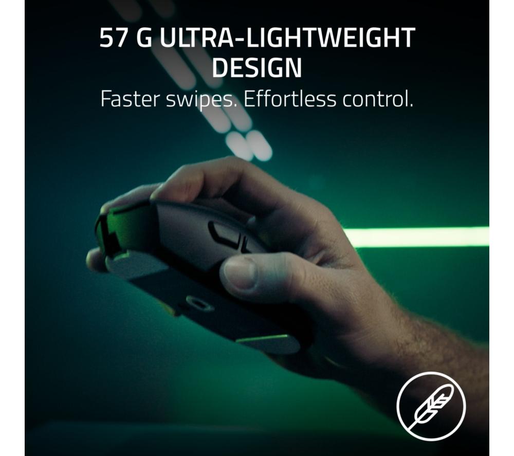 Ratón Óptico Inalámbrico para Juegos RAZER DeathAdder V4 Pro - Blanco