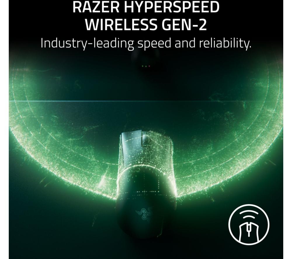 Ratón Óptico Inalámbrico para Juegos RAZER DeathAdder V4 Pro - Blanco