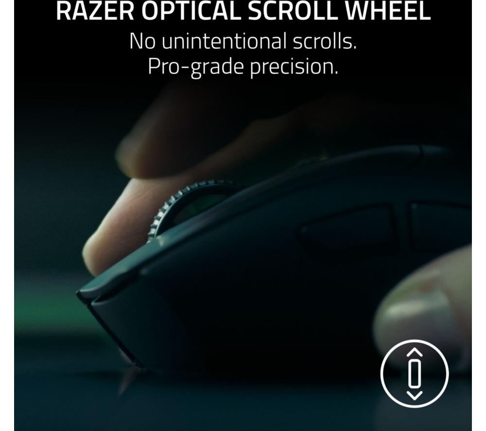 Ratón Óptico Inalámbrico para Juegos RAZER DeathAdder V4 Pro - Blanco