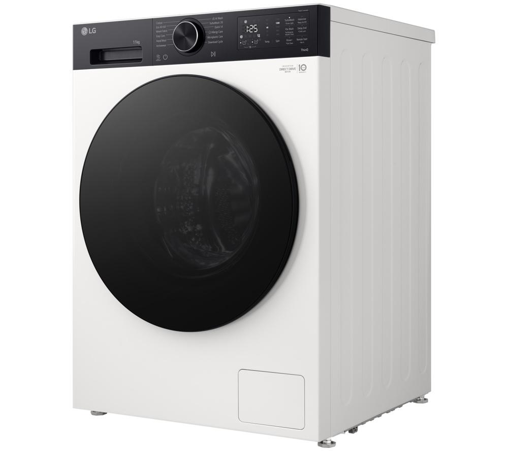 LG Series 5 ezDispense F4X5511THB WiFi-enabled 11 kg 1400 Spin Washing Machine - White