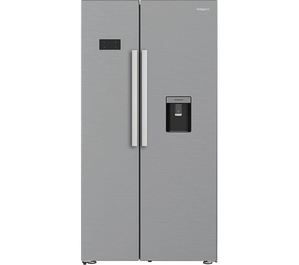 HOTPOINT HPG2 6583W XP4UK Dual No Frost American-Style Fridge Freezer - Silver