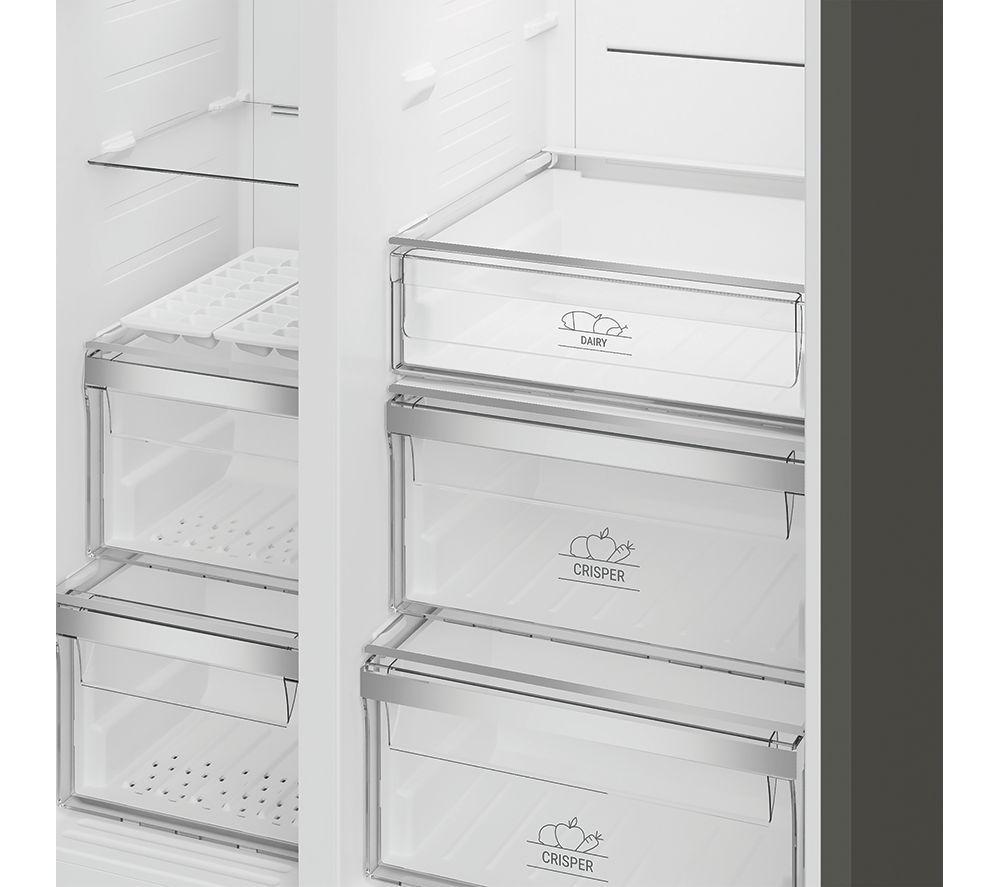 Frigorífico americano de doble tecnología No Frost HOTPOINT HPG2 6583W XP4UK - Plata