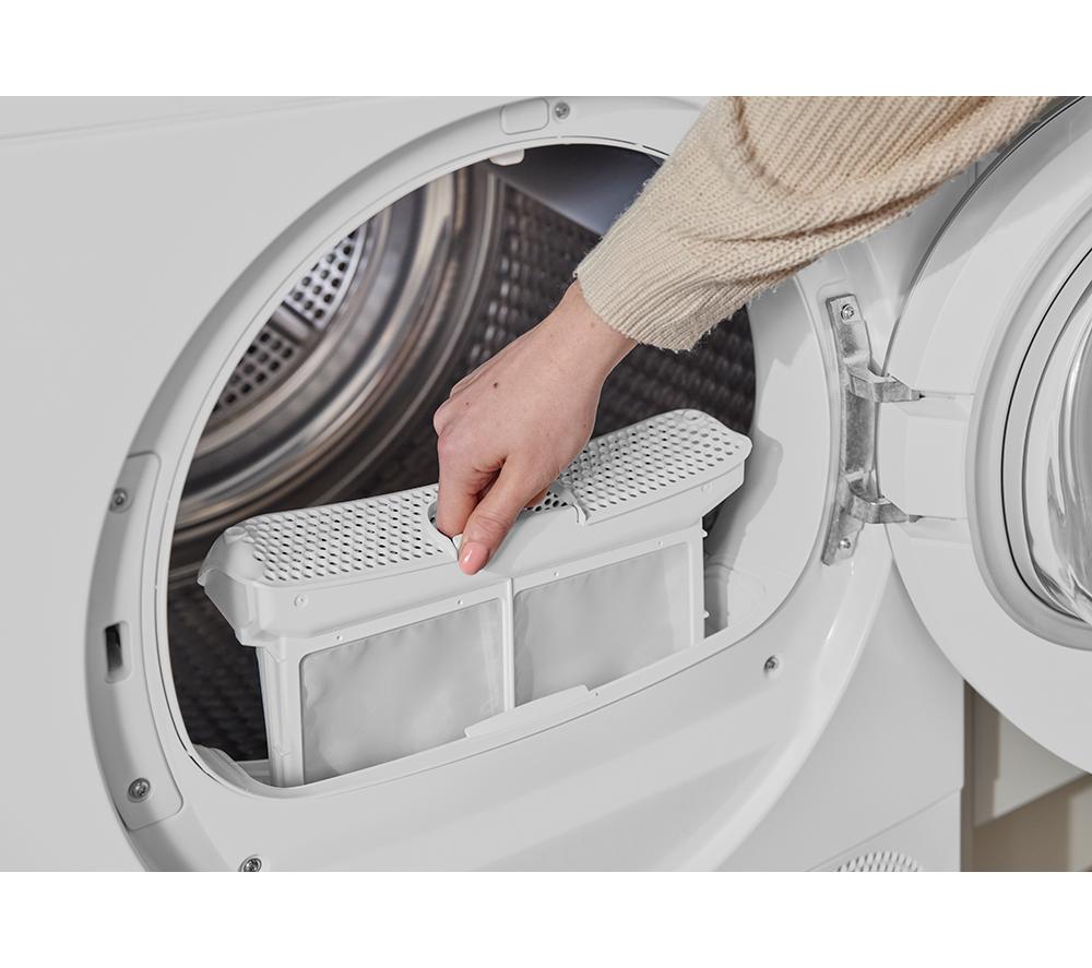 BOSCH Series 4 WTH85226GB 8 kg Heat Pump Tumble Dryer - White