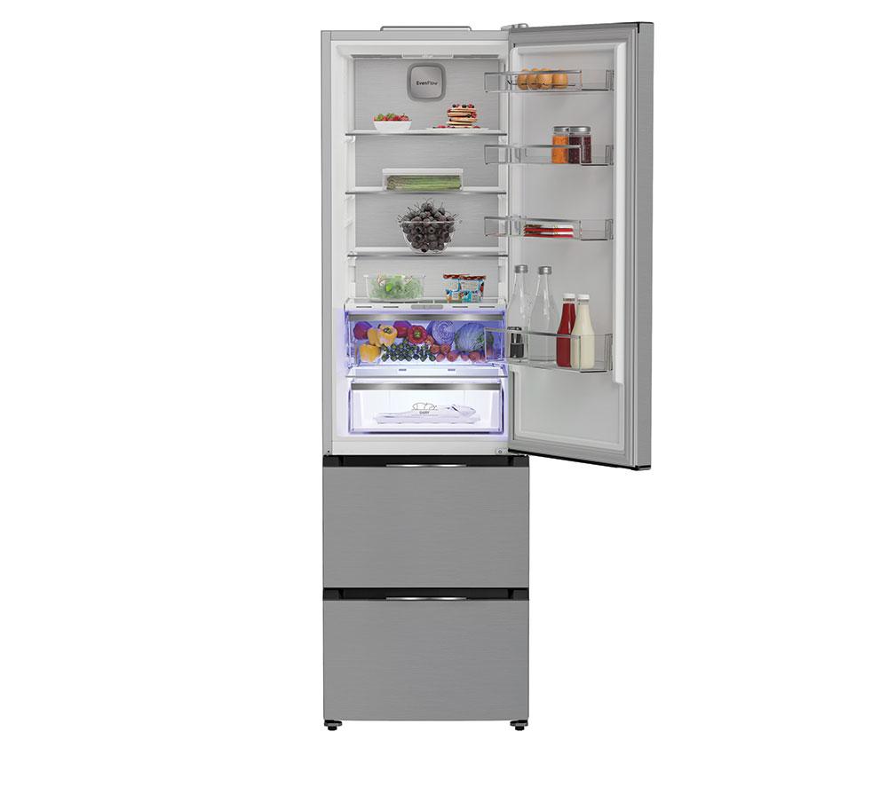 HOTPOINT VitalCare HPKF 5351 XP4UK 60/40 Fridge Freezer - Silver