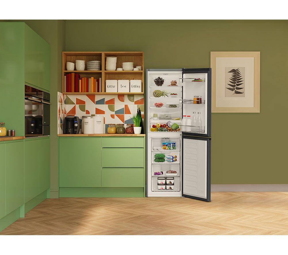 Frigorífico Combi No Frost HOTPOINT HPKH 1261 XBR4UK 50/50 - Gris Oscuro