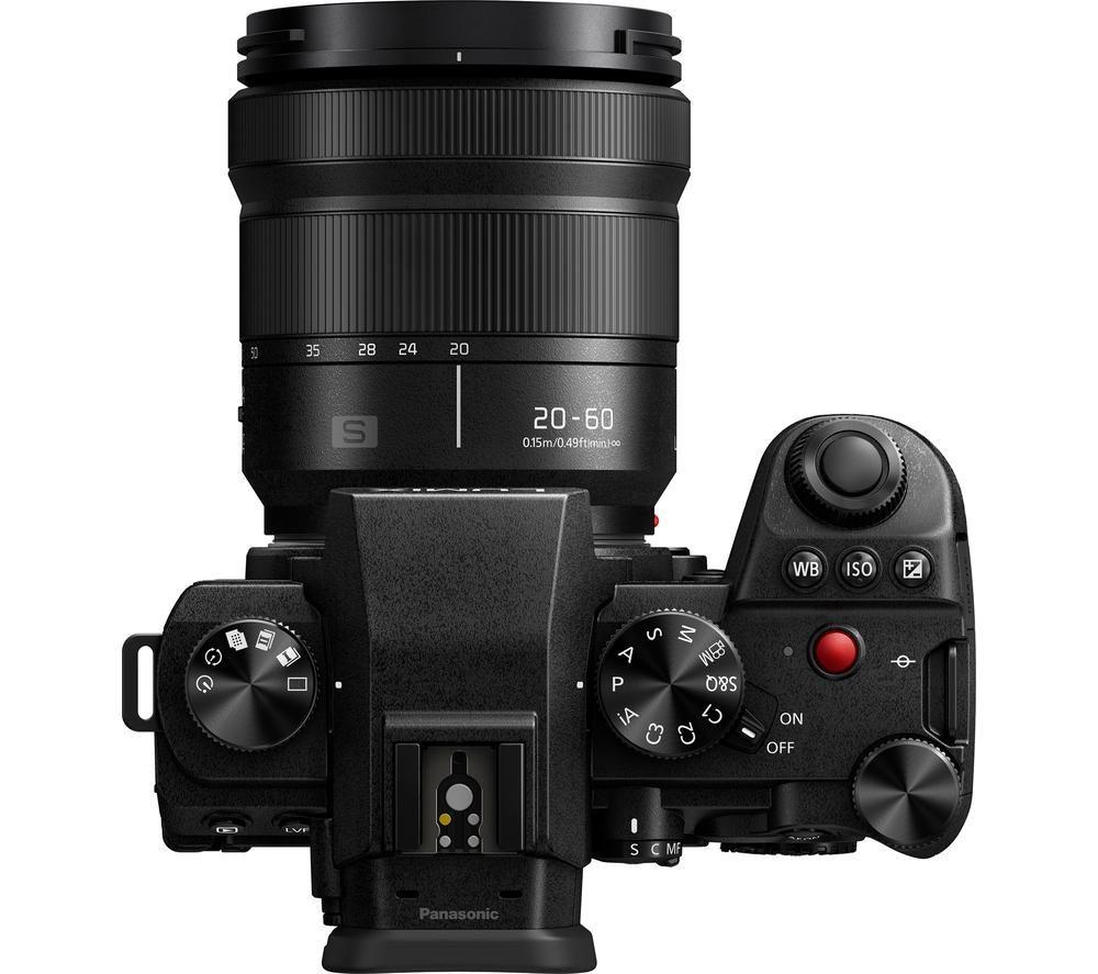 PANASONIC LUMIX DC-S5M2 Mirrorless Camera with S5 II 20-60 mm f/3.5-5.6 Lens & 50 mm f/1.8 Lens