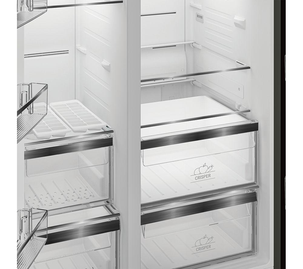 HOTPOINT HPG2 6592 XP4UK Dual No Frost American-Style Fridge Freezer - Silver