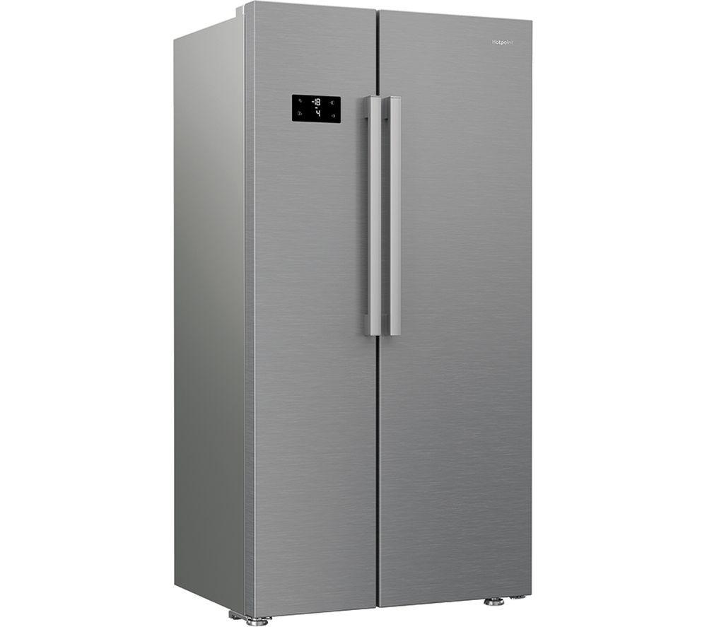 HOTPOINT HPG2 6592 XP4UK Dual No Frost American-Style Fridge Freezer - Silver