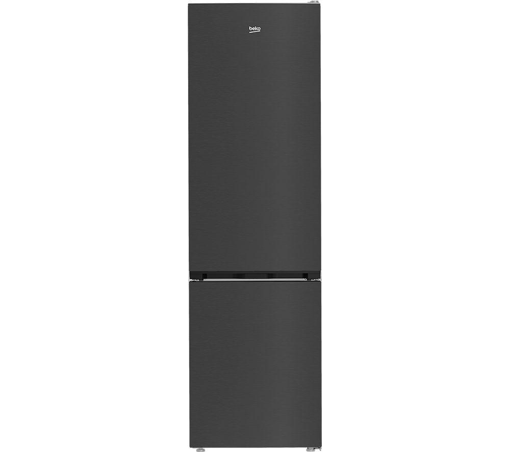 BEKO Pro HarvestFresh AeroFlow CNA7603VPZ 70/30 Fridge Freezer - Black Steel