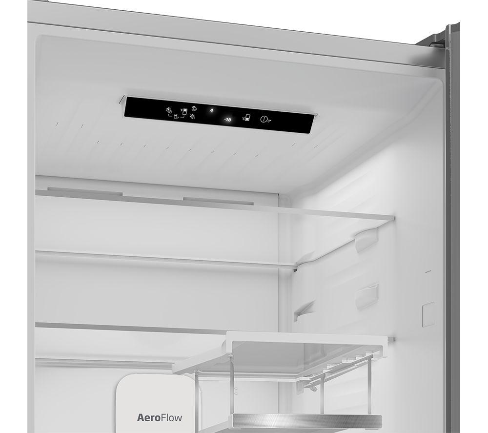 Frigorífico Combi BEKO Pro HarvestFresh AeroFlow CNA7603VPZ 70/30 - Acero Negro