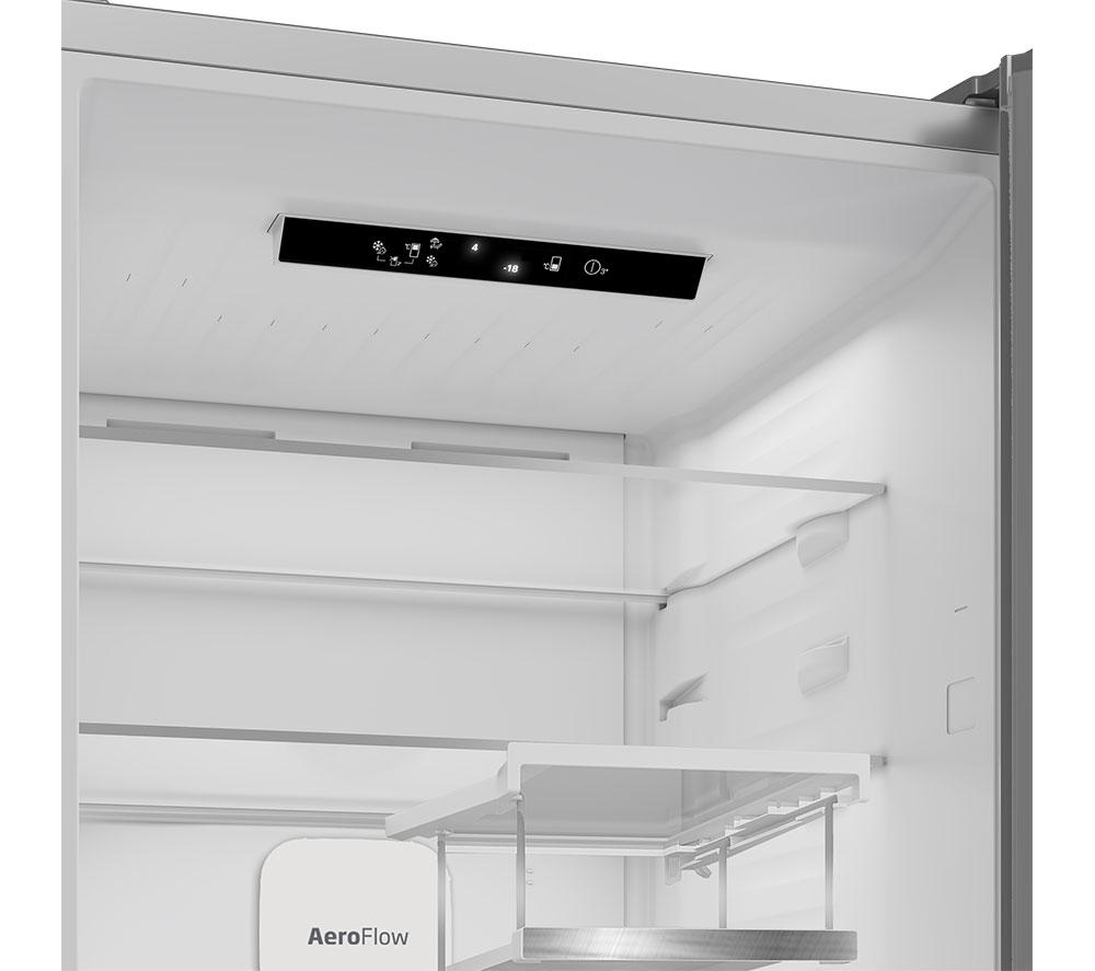 Frigorífico Combi BEKO Pro HarvestFresh AeroFlow CNA7603VPZ 70/30 - Acero Negro