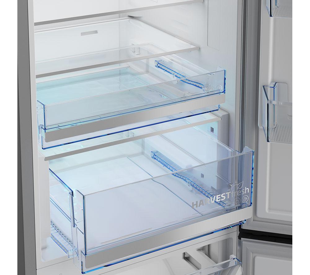 Frigorífico Combi BEKO Pro HarvestFresh AeroFlow CNA7603VPZ 70/30 - Acero Negro