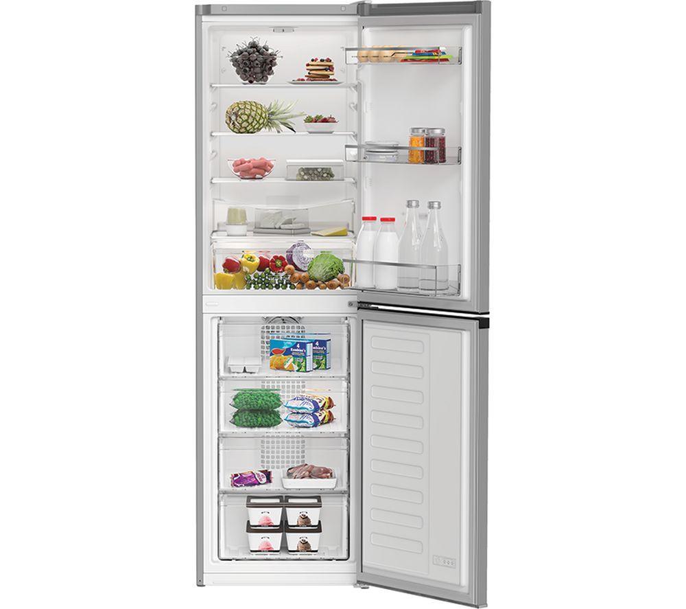 Frigorífico combi HOTPOINT No Frost HPKH 1261 S4UK 50/50 - Plata