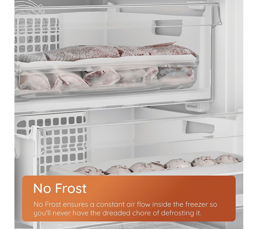 Frigorífico combi HOTPOINT No Frost HPKH 1261 S4UK 50/50 - Plata