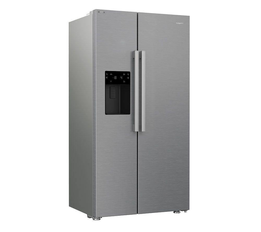 Frigorífico americano No Frost doble HOTPOINT HPG2 6573W XP4UK - Plateado