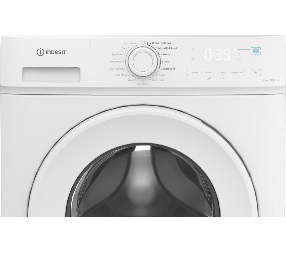 INDESIT My Time IMA 764 UK Lavadora de 7 kg y 1400 rpm - Blanca
