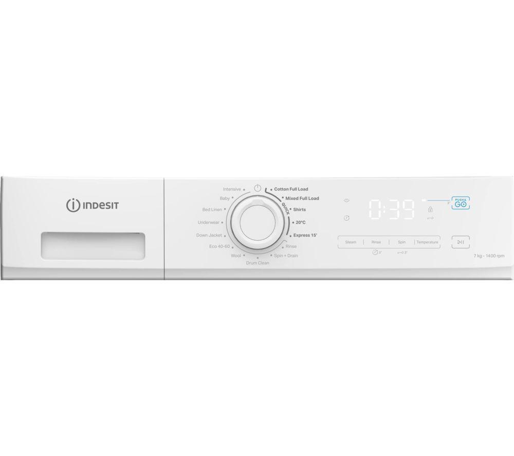 INDESIT My Time IMA 764 UK Lavadora de 7 kg y 1400 rpm - Blanca