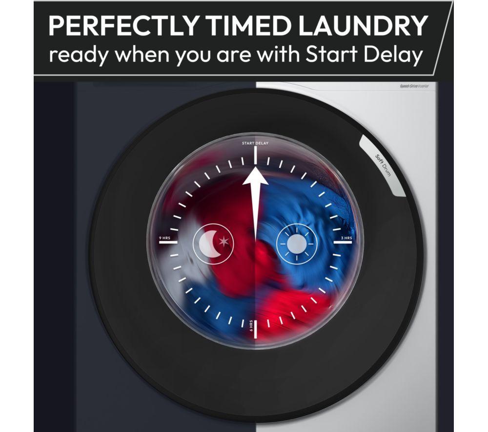 HOOVER Pro Wash Series 5 HBP 49SBL8G-80 WiFi-enabled 9 kg 1400 Spin Washing Machine - Graphite