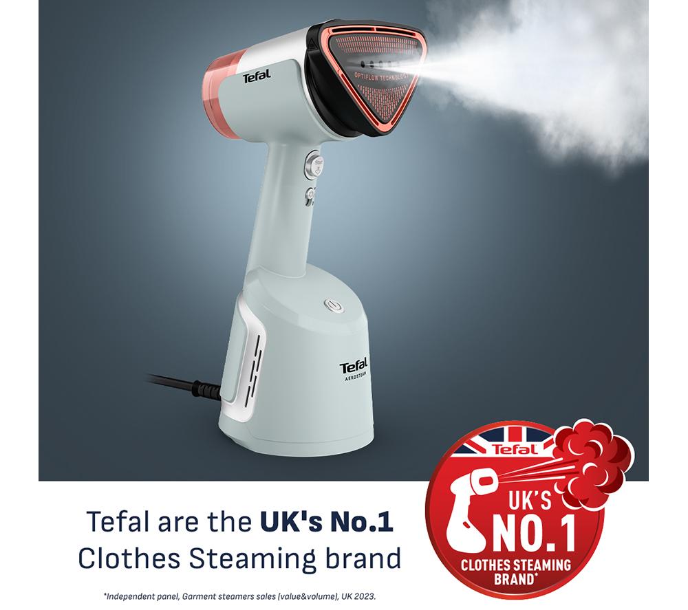 TEFAL AeroSteam DT9814 Clothes Steamer - Sage Green