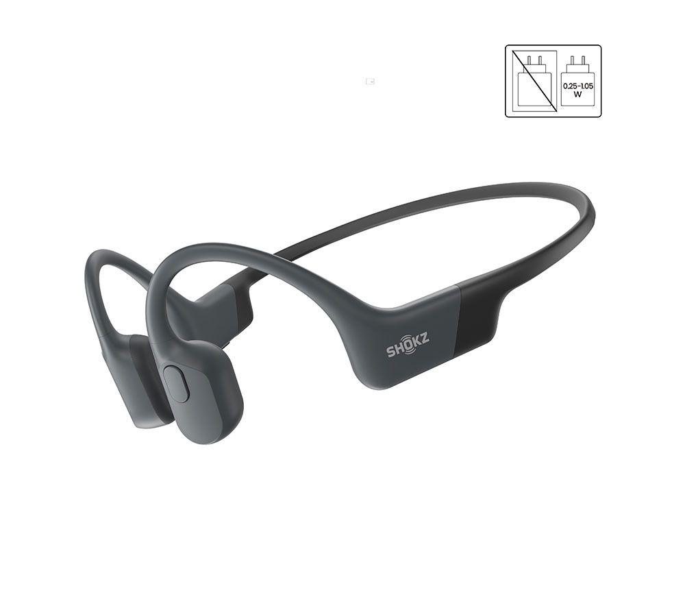 SHOKZ OpenRun USB-C Wireless Bluetooth Sports Headphones - Black