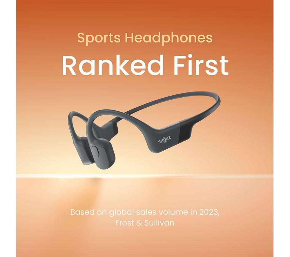 SHOKZ OpenRun USB-C Wireless Bluetooth Sports Headphones - Black