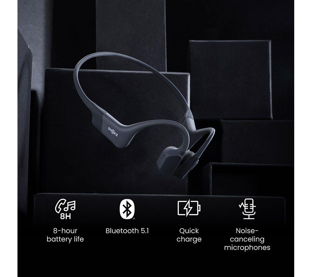 SHOKZ OpenRun USB-C Wireless Bluetooth Sports Headphones - Black