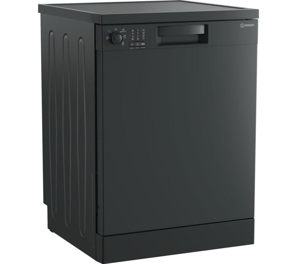 INDESIT Push&Go IN2FE13DT9AUK Full-size Dishwasher - Black