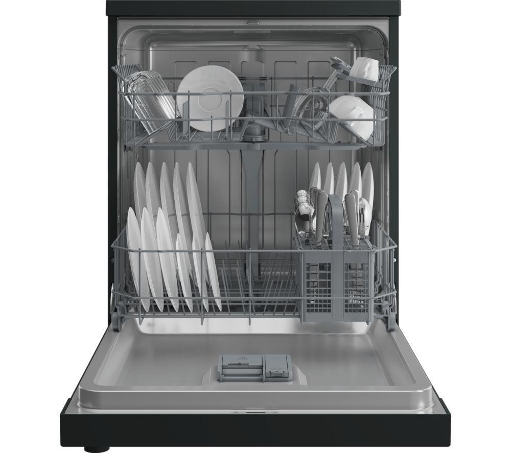 INDESIT Push&Go IN2FE13DT9AUK Full-size Dishwasher - Black