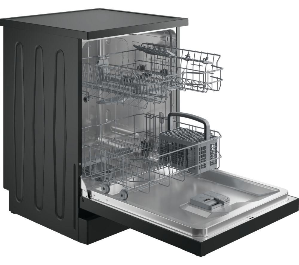 INDESIT Push&Go IN2FE13DT9AUK Full-size Dishwasher - Black